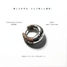 画像をギャラリービューアに読み込む, Drop Curve Hoops Pierce|Lyvi(ライヴィ)