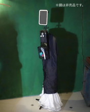 画像をギャラリービューアに読み込む, Coco Shariqiオリジナル 日本製 三脚式ポータブル衣装ハンガー(延長棒付き)|Coco Sharqi Japan(ココシャルキ)