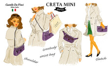 画像をギャラリービューアに読み込む, CRETA Mini 4Ways Multi Body Bag / クレタ ミニ 4ウェイ マルチ ボディ バッグ|Castello Da Vinci(カステロダヴィンチ)