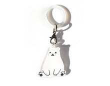 画像をギャラリービューアに読み込む, シロクマ ピンバッジ・アンブレラマーカー|HONAMIRUKA(ホナミルカ)