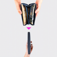 画像をギャラリービューアに読み込む, 驚きの薄さ・小ささ / MINIMALISM WALLET Round Zip|FERMI+(フェルミプリュス)