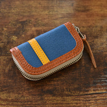 画像をギャラリービューアに読み込む, 革と高島帆布のスマートキーケース|Cogocoro(コゴコロ)
