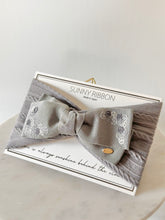 画像をギャラリービューアに読み込む, レースフラワー フランス刺繍リボン ベビーターバン|SUNNY RIBBON(サニーリボン)