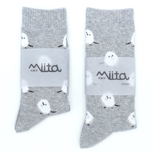 画像をギャラリービューアに読み込む, シマエナガ|ソックス・靴下|Miita(ミータ)