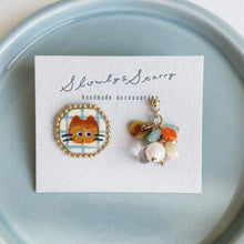 画像をギャラリービューアに読み込む, ねこピアス チェック|slowly&starry(スローリーアンドスターリー)