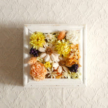 画像をギャラリービューアに読み込む, ドライフラワーのフレームアレンジ*Orange&Yellow|Luna et Lily(ルナエリリ)