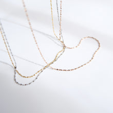 画像をギャラリービューアに読み込む, 0.8mm スターチェーンスライドネックレス|HOTARU(ホタル)