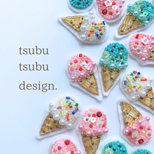 画像をギャラリービューアに読み込む, ブローチ【ストロベリーピンク】|tsubutsubu design.(ツブツブデザイン)