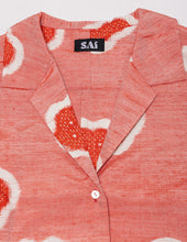 画像をギャラリービューアに読み込む, Red Flower Crop Shirt|SAI Japan Vintage(サイジャパンヴィンテージ)