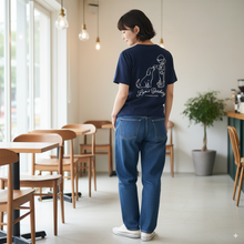 画像をギャラリービューアに読み込む, Lemi & Nana's Tシャツ(Mサイズ)– Lemi & Nanaの手描きイラストがかわいい シンプルなTシャツ|Lemi's Barkery(レミーズバーカリー)
