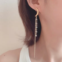 画像をギャラリービューアに読み込む, moon ピアス&イヤリング|Jewel tree(ジュエルツリー)