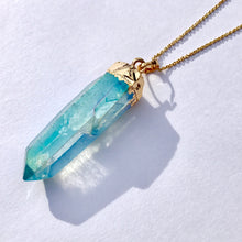 画像をギャラリービューアに読み込む, あの日の|オーロラ水晶ネックレス|Une(ウーネ)