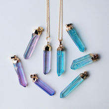 画像をギャラリービューアに読み込む, あの日の|オーロラ水晶ネックレス|Une(ウーネ)