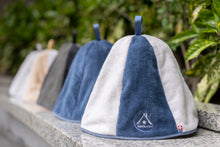 画像をギャラリービューアに読み込む, 今治タオル サウナハット 【青×白】|Saunarior(サウナリア)