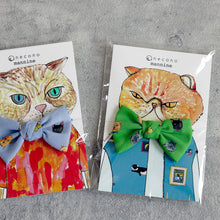 画像をギャラリービューアに読み込む, マンナイン リボン キャットフェイス |necono(ネコノ)