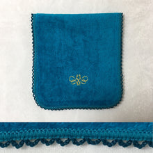 画像をギャラリービューアに読み込む, レース チーフポーチ タオル地 Lace Chief Pouch|Mon Luxe (モンリュクス)