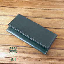 画像をギャラリービューアに読み込む, 翠 - SUI - Slim Long Wallet|Yu-Me工房(ユメコウボウ)