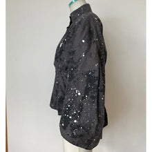 画像をギャラリービューアに読み込む, Victorian shirt paint gray - ヴィクトリアンシャツ ペイントグレー|Merci DIEU(メルシーデュー)