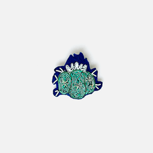 画像をギャラリービューアに読み込む, 刺繍ブローチ / Fire-cactus|studio bansoko(スタジオバンソウコウ)