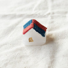 画像をギャラリービューアに読み込む, おかえり|ガラスと草木染め刺繍の小さなオブジェ|misaki kotori glass and thread(ミサキコトリグラスアンドスレッド)