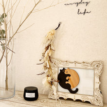 画像をギャラリービューアに読み込む, 猫雑貨・木製プレート&コースター【ねこまみれ 添い寝】|Ten&O Art+Craft(テンアンドオー アートクラフト)