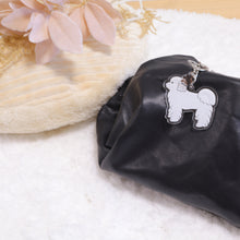 画像をギャラリービューアに読み込む, マルチーズアクリルキーホルダー|BlumeBell(ブルームベル)