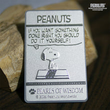 画像をギャラリービューアに読み込む, PEANUTS★Pearls of Wisdom ミラーカード・If You Want|Cuprum by ISHIWATA(クプラム バイ イシワタ)