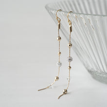 画像をギャラリービューアに読み込む, 繊細な輝き・艶・透明感。素敵が揃うロングピアス|BLANCHE NEIGE(ブランシュネージュ)