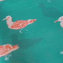 画像をギャラリービューアに読み込む, 泳ぐカモメ ハンカチ|aosansyo(アオサンショウ)