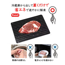 画像をギャラリービューアに読み込む, Cesa Beams 最新モデル 3mm 解凍プレート 急速解凍 冷凍食品対応 業務用 家庭用 粗熱|Cesa Beams(セサビームス)