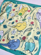 画像をギャラリービューアに読み込む, ハンカチ〈セキセイインコ〉|コトリヨガ