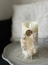 画像をギャラリービューアに読み込む, フラワーアートキャンドル フラッフィーリース|ciel bleu(シエルブルー)