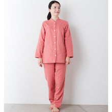 画像をギャラリービューアに読み込む, 呼吸するパジャマ(レディース)マオカラータイプ |睡眠てらす(スイミンテラス)