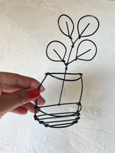画像をギャラリービューアに読み込む, 立体鉢植え|wire art Niko(ワイヤーアートニコ)