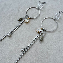 画像をギャラリービューアに読み込む, 【ピアス】耳元で奏でるエッジの効いた光 ヴィンテージの輝きとモードが交差するピアス|ERIKOART(エリコアート)