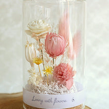 画像をギャラリービューアに読み込む, ドライフラワーのフラワーボトル*Pink|Luna et Lily(ルナエリリ)