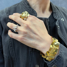 画像をギャラリービューアに読み込む, OLD CLOTH BANGLE (04)|Truph.BIJOUX(トリュフビジュー)