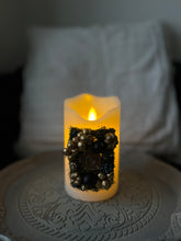 画像をギャラリービューアに読み込む, フラワーアートキャンドル スクエアエンブレムⅡ|ciel bleu(シエルブルー)