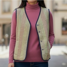 画像をギャラリービューアに読み込む, vintage kantha vest #3|ananyaユイイツムニ(アナンヤユイイツムニ)