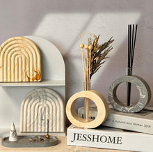 画像をギャラリービューアに読み込む, flower vase/circle|Jessmarble(ジェスマーブル)