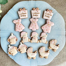 画像をギャラリービューアに読み込む, Baby girlアイシングクッキーセット|sumirecookies(スミレクッキーズ)