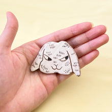 画像をギャラリービューアに読み込む, ブローチ うさぎ H|ヨシウラチヒロ