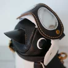 画像をギャラリービューアに読み込む, ペンギンの赤ちゃんバッグ・専用ヘルメット・ホワイト|ガムアママレザーズ神戸(ガムアママレザーズコウベ)