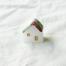 画像をギャラリービューアに読み込む, おかえり|ガラスと草木染め刺繍の小さなオブジェ|misaki kotori glass and thread(ミサキコトリグラスアンドスレッド)