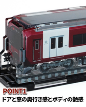 画像をギャラリービューアに読み込む, ⑬【3Dアクデン】近鉄電車 8A系 2両セット|3D ACDEN(スリーディーアクデン)