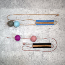 画像をギャラリービューアに読み込む, コロコロボールの猫じゃらし ダブルボール DENIM|necono(ネコノ)