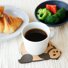 画像をギャラリービューアに読み込む, どうぶつの木製プレート&コースター【ひろしまぱんだ】|Ten&O Art+Craft(テンアンドオー アートクラフト)