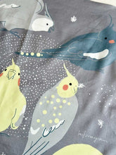 画像をギャラリービューアに読み込む, オカメインコさんハンカチ〈オカメパウダー〉|コトリヨガ