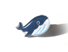 画像をギャラリービューアに読み込む, クジラ ピンバッジ・アンブレラマーカー|HONAMIRUKA(ホナミルカ)