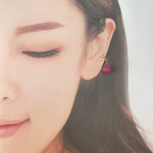 画像をギャラリービューアに読み込む, ピンクサファイア のイヤーカフ|Na Lumière (ナ ルミエール)